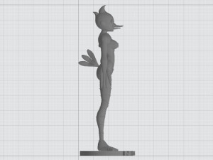regularshowmargaretbikinistlrar Model Cetak 3D