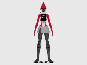regularshowmargaretfistpumpstlrar 3D Print Model