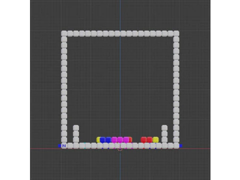 Cube tris 3D Print Model