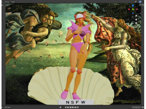 Afrodyta A Model do druku 3D