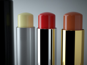 lipstick mockup pack 3D मॉडल