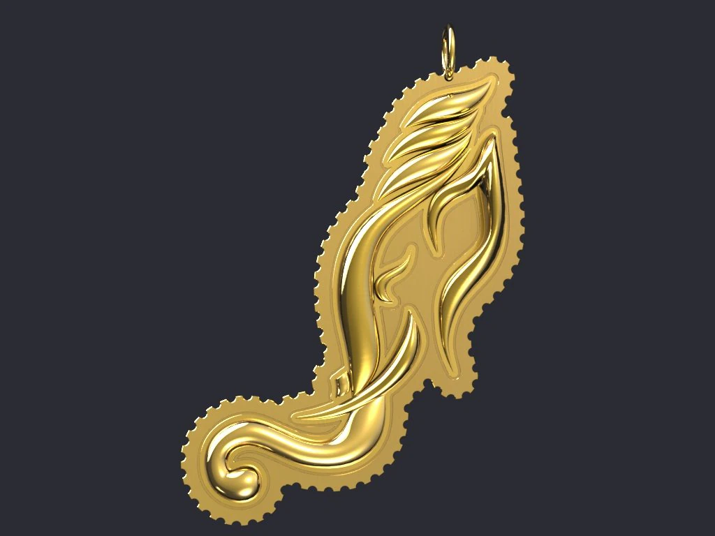 lord ganesh pendant 3D Print Model .c4d .max .obj .3ds .fbx .stl .blend 