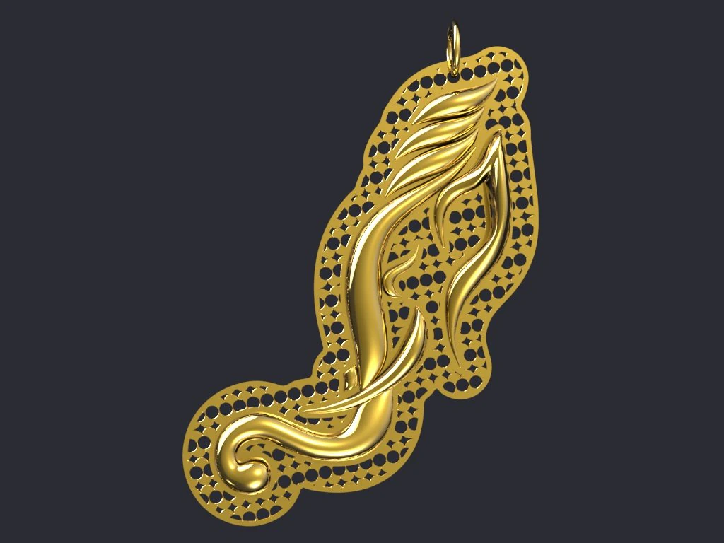 lord ganesh pendant 3D Print Model .c4d .max .obj .3ds .fbx .stl .blend 