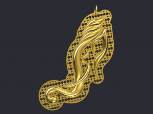 lord ganesh pendant Modello di stampa 3D