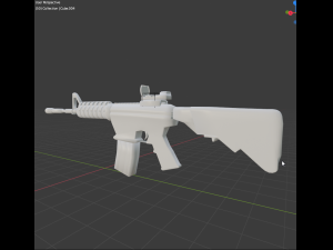 m4 3D 模型
