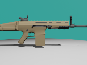 scar Model 3D