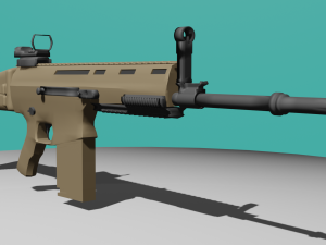 scar 3Dモデル