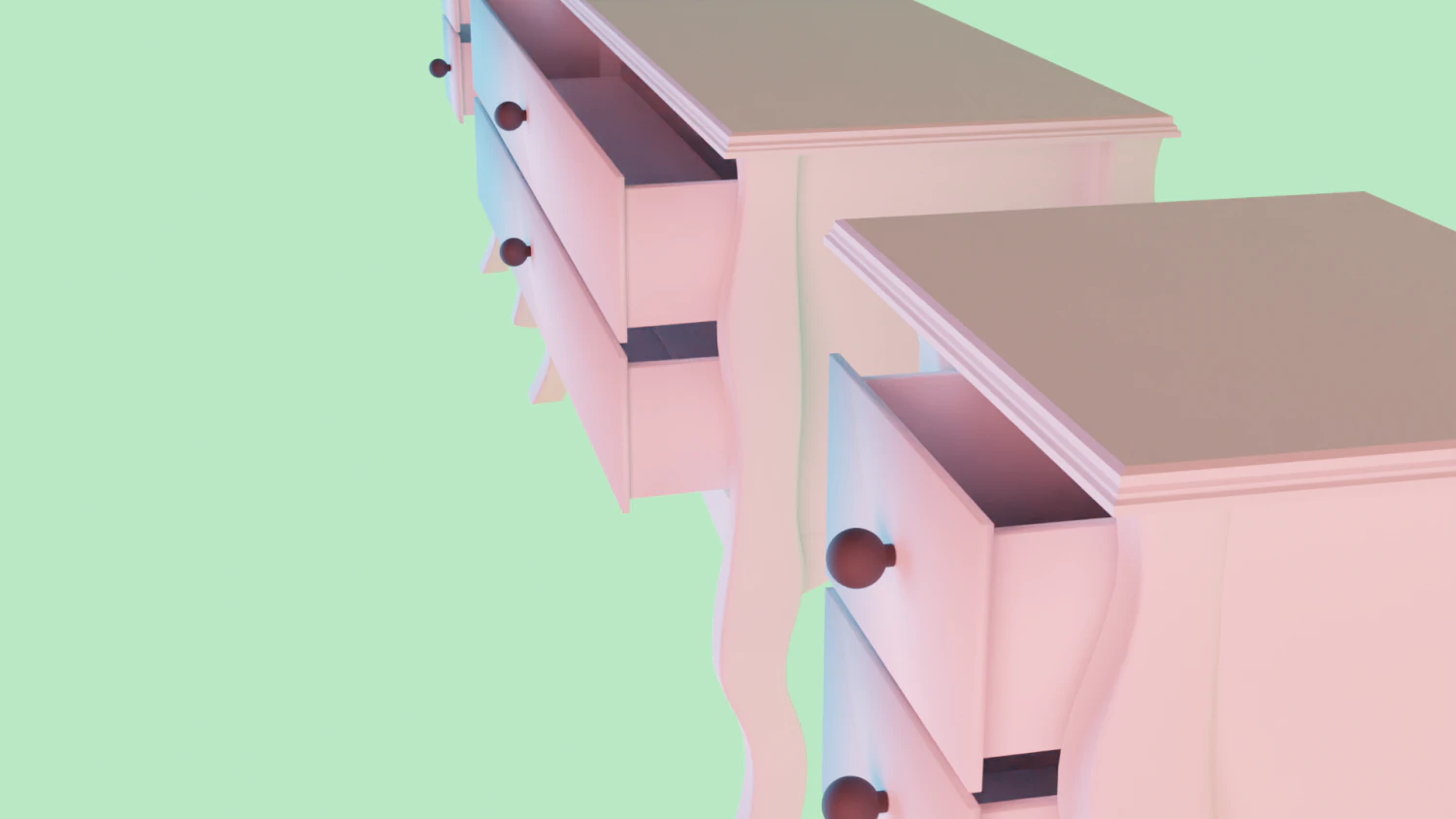 living room furniture 3D Model .c4d .max .obj .3ds .fbx .stl .blend