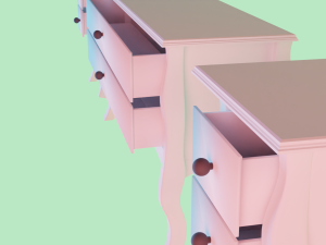living room furniture 3D 모델