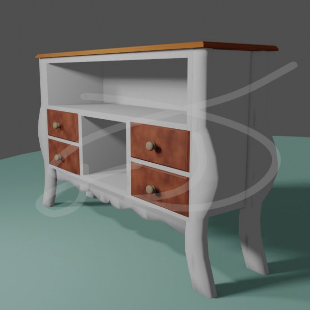 living room furniture lcd Modello 3D .c4d .max .obj .3ds .fbx .stl .blend 