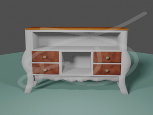 living room furniture lcd Modello 3D