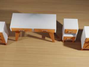 living room furniture 2 Modelo 3D