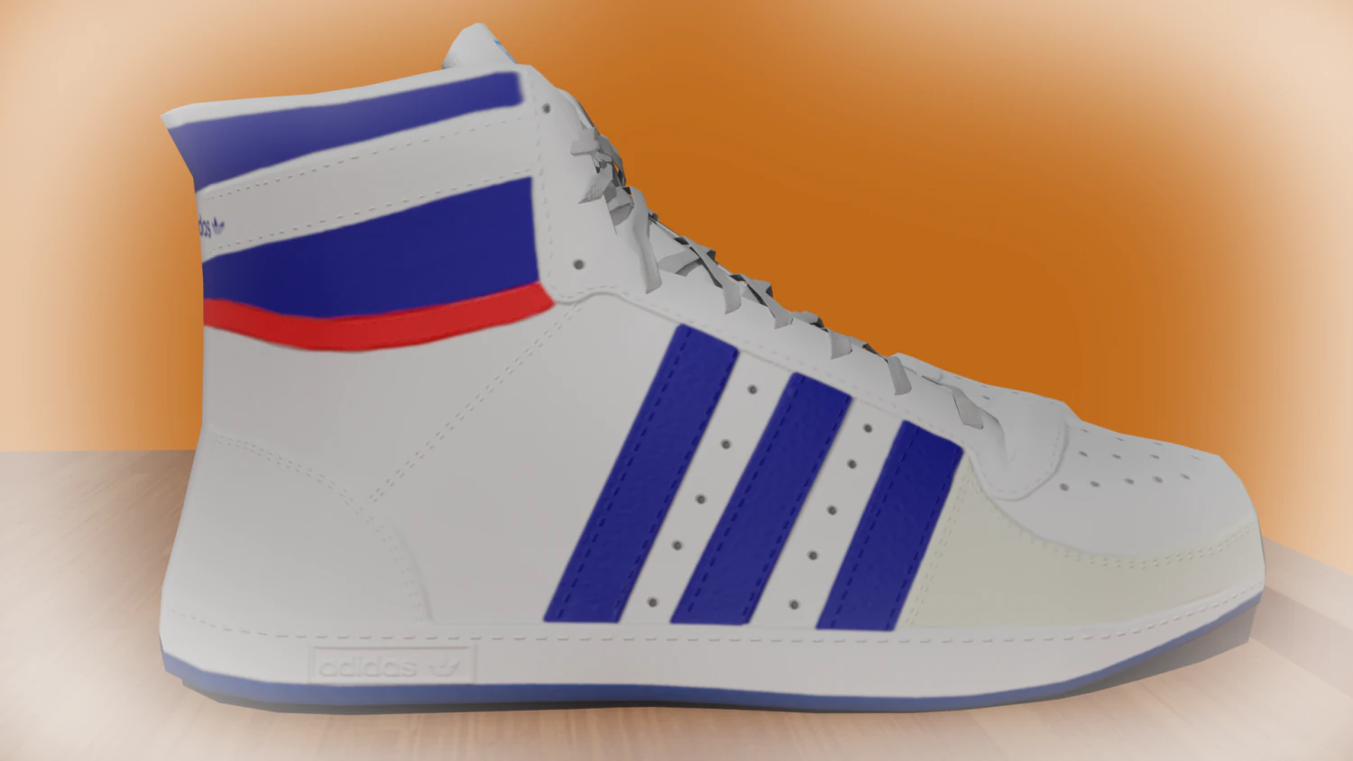 Adidas Top Ten RB 3D Model .c4d .max .obj .3ds .fbx .stl .blend 