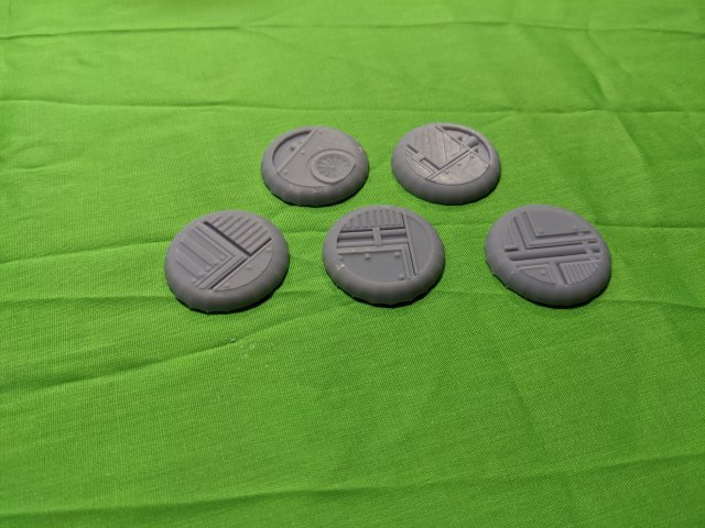 miniature industrial bases 3D Print Model .c4d .max .obj .3ds .fbx .stl .blend 