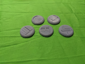 miniature industrial bases 3D Print Model