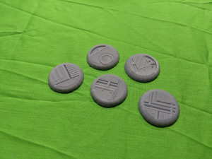 miniature industrial bases 3D Print Model