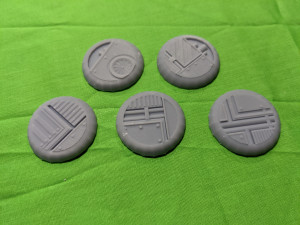miniature industrial bases 3D Print Model