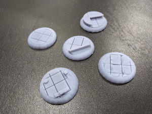 miniature tile bases Modelo de Impressão 3D