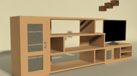 living room furniture 3D मॉडल .c4d .max .obj .3ds .fbx .stl .blend 