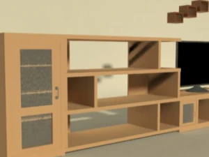 living room furniture 3D Model