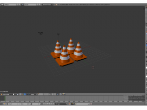 traffic cone Modello 3D