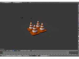 verkeerskegel 3D Model
