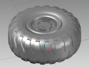 wheels for kraz 260 m1-15 3D Model