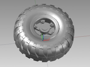wheels for kraz 260 m1-15 Modelo 3D