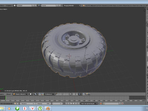 wheels for kraz 260 m1-15 Modelo 3D