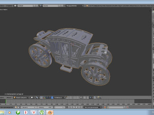 self-propelled carriage Model 3D