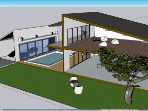 open space workshop concept 3D Model