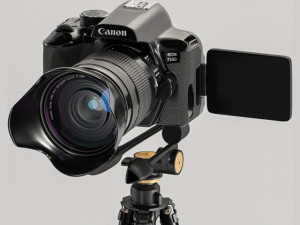 canon 750d 3D-Modell