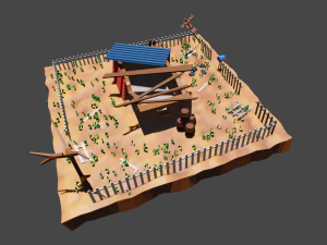 abandoned house 3D Model