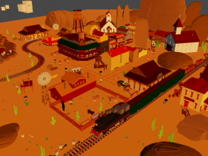 western voxel ultimate pack 3D Модель