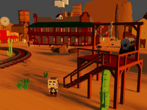 western voxel ultimate pack 3D Модель