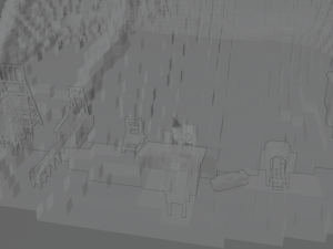 western voxel pack 2 - mine 3D मॉडल