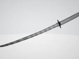damaged katana 3D Model