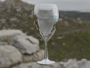 glass collection 3D-Modell
