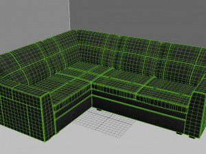 sofa 3D मॉडल