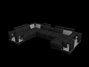 sofa 3D मॉडल
