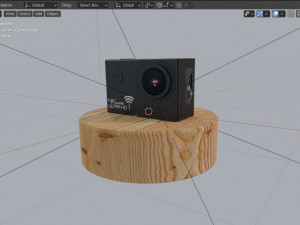 action camera 3D Model