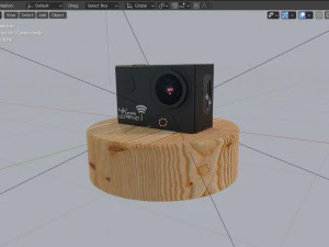 action camera 3D Model