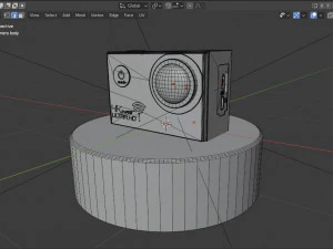 action camera 3D Model