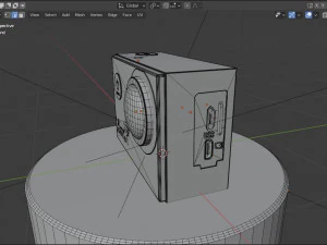 action camera 3D Model