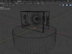 action camera 3D Model