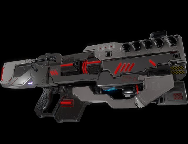 sci-fi 3D 模型 .c4d .max .obj .3ds .fbx .stl .blend 