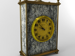 desktop clock Modèle 3D