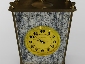 desktop clock Modèle 3D