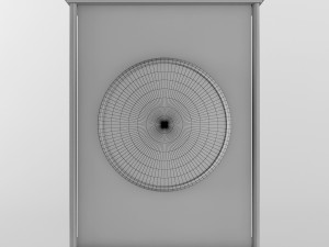 desktop clock Modèle 3D