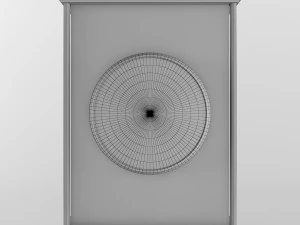 desktop clock 3D Model
